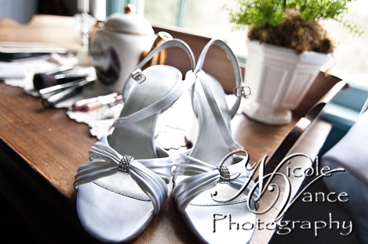 Richmond Wedding Photographer | bride's shoes