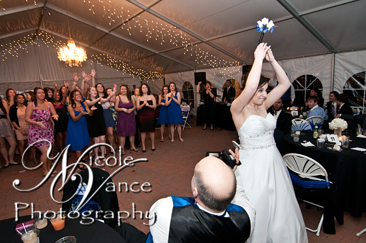 Richmond Wedding Photographer | Bouquet Toss