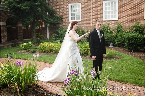 Richmond Weddings, RIchmond Wedding Photography, Wyndham Virginia Crossings Wedding, Nicole Vance Photography, first look