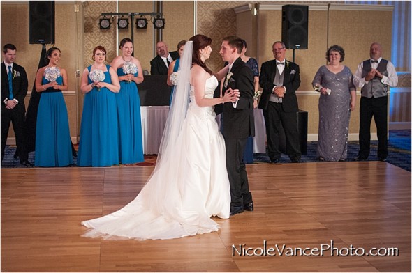 Richmond Weddings, RIchmond Wedding Photography, Wyndham Virginia Crossings Wedding, Nicole Vance Photography, reception, first dance