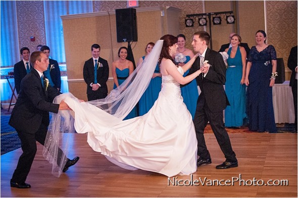 Richmond Weddings, RIchmond Wedding Photography, Wyndham Virginia Crossings Wedding, Nicole Vance Photography, reception, first dance