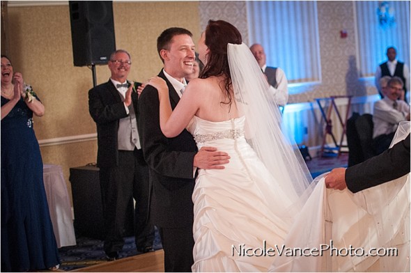 Richmond Weddings, RIchmond Wedding Photography, Wyndham Virginia Crossings Wedding, Nicole Vance Photography, reception, first dance