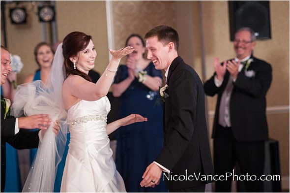 Richmond Weddings, RIchmond Wedding Photography, Wyndham Virginia Crossings Wedding, Nicole Vance Photography, reception, first dance