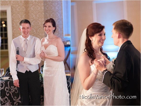 Richmond Weddings, RIchmond Wedding Photography, Wyndham Virginia Crossings Wedding, Nicole Vance Photography, reception, toast