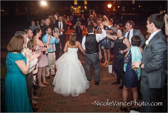 richmond weddings, richmond wedding photographer, wedding details, Nicole Vance Photography, Wyndham Virginia Crossings, reception, exit