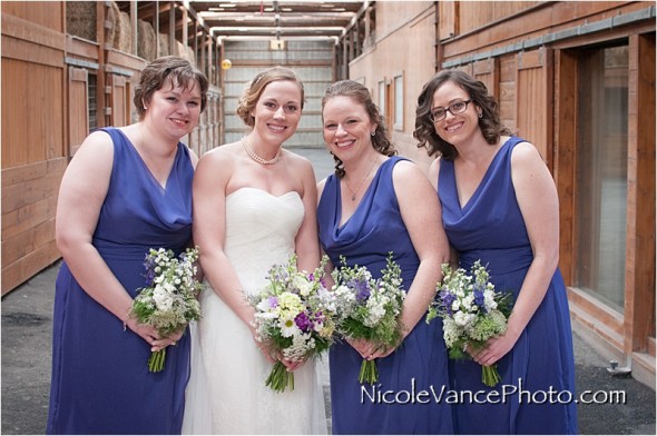 Nicole Vance Photography, Waynesboro Photographer, Stable Wedding, Hermitage Hill Wedding, bridesmaids