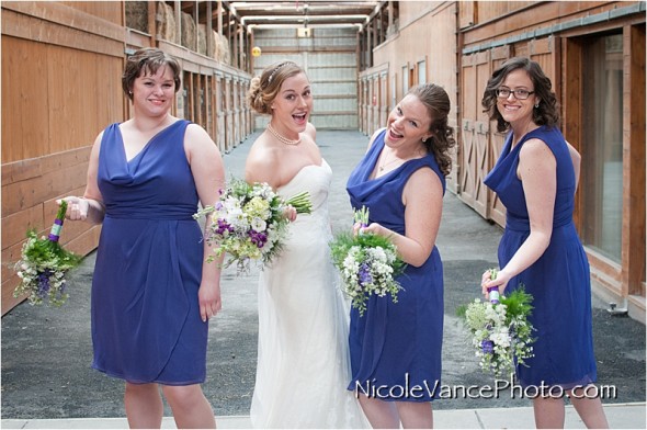 Nicole Vance Photography, Waynesboro Photographer, Stable Wedding, Hermitage Hill Wedding, bridesmaids