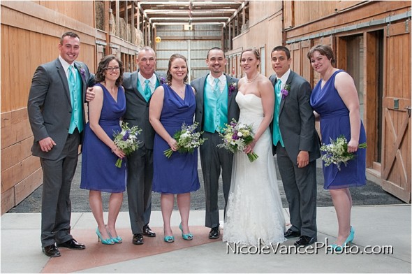 Nicole Vance Photography, Waynesboro Photographer, Stable Wedding, Hermitage Hill Wedding, wedding party