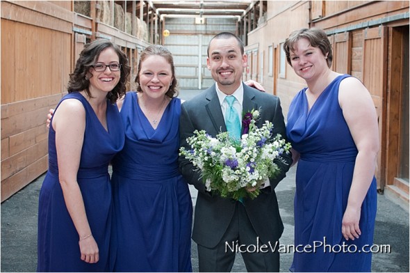 Nicole Vance Photography, Waynesboro Photographer, Stable Wedding, Hermitage Hill Wedding, wedding party