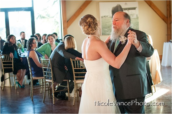 Nicole Vance Photography, Waynesboro Photographer, Stable Wedding, Hermitage Hill Wedding, father daughter dance