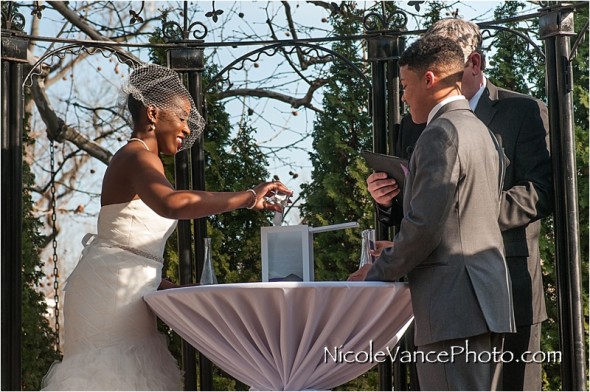 Historic Mankin Mansion, Nicole Vance Photography, Richmond Weddings, ceremony, sand ceremony