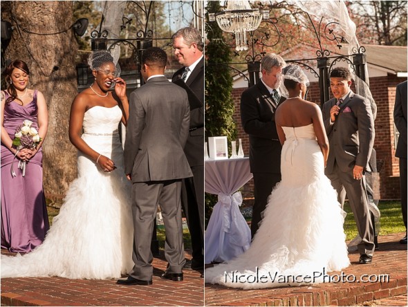 Historic Mankin Mansion, Nicole Vance Photography, Richmond Weddings, ceremony, vows