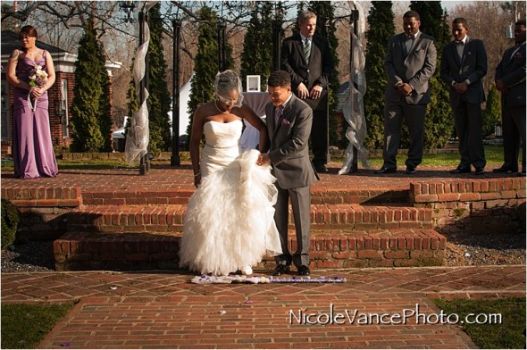 Historic Mankin Mansion, Nicole Vance Photography, Richmond Weddings, ceremony, jumping the broom