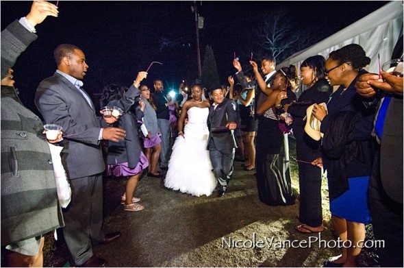 Historic Mankin Mansion, Nicole Vance Photography, Richmond Weddings, reception, bride & groom, sparkler, departure photos