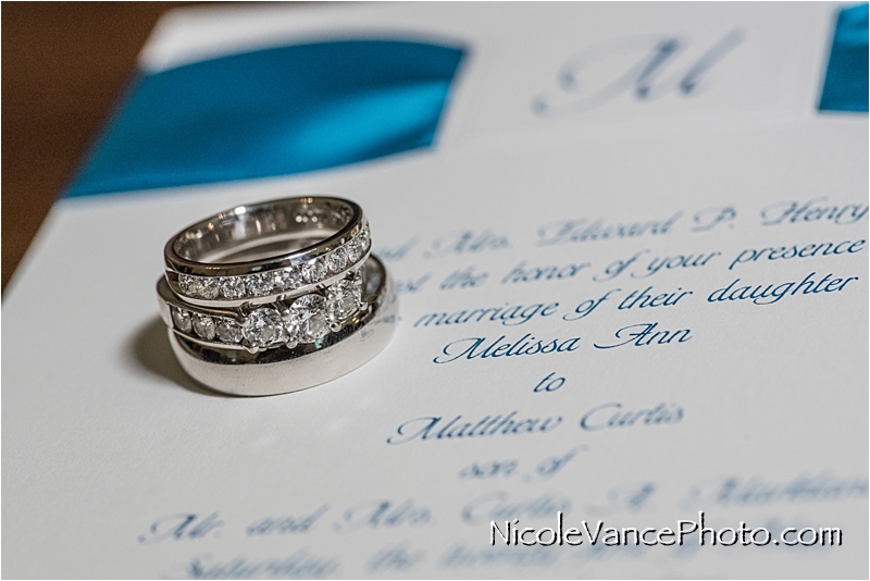 Nicole Vance Photography, Hopewell Wedding Photographer, Wedding Stationary, Wedding Rings, Ring Shot