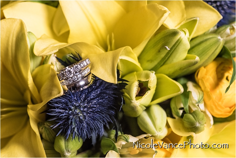 Nicole Vance Photography, Hopewell Wedding Photographer, Ring Shot, Wedding bouquets, details