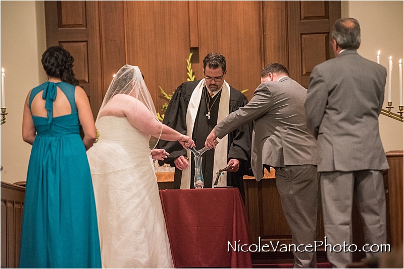 Nicole Vance Photography, Hopewell Wedding Photographer, ceremony, sand ceremony