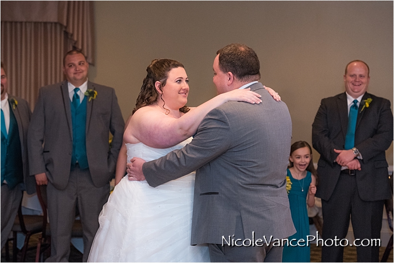 Nicole Vance Photography, Petersburg Wedding Photographer, reception, first dance