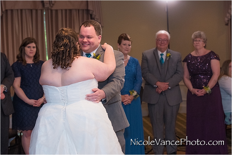 Nicole Vance Photography, Petersburg Wedding Photographer, reception, first dance