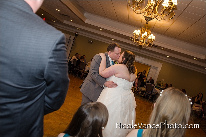 Nicole Vance Photography, Petersburg Wedding Photographer, reception, first dance