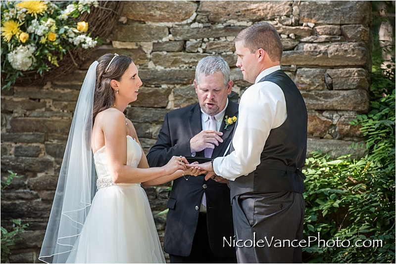 Nicole Vance Photography, Richmond Wedding Photographer, The Mill at Fine Creek Wedding, bride and groom