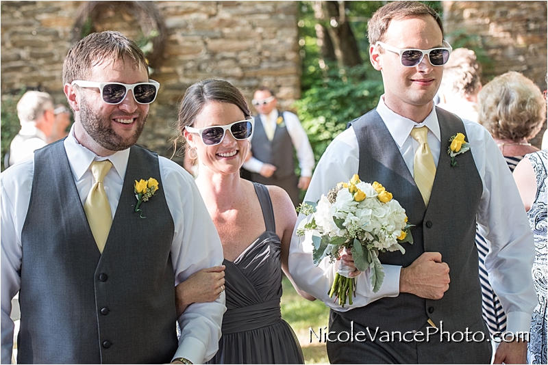 Nicole Vance Photography, Richmond Wedding Photographer, The Mill at Fine Creek Wedding, sunglasses