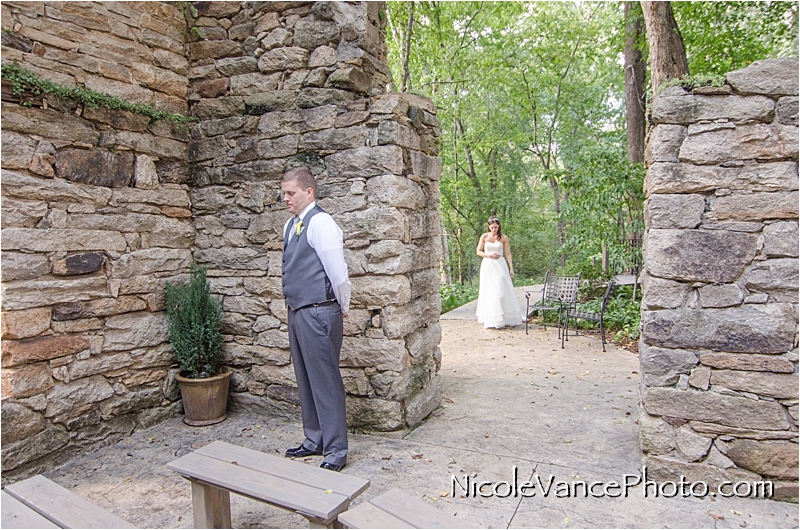 Nicole Vance Photography, Richmond Wedding Photographer, The Mill at Fine Creek Wedding, first look