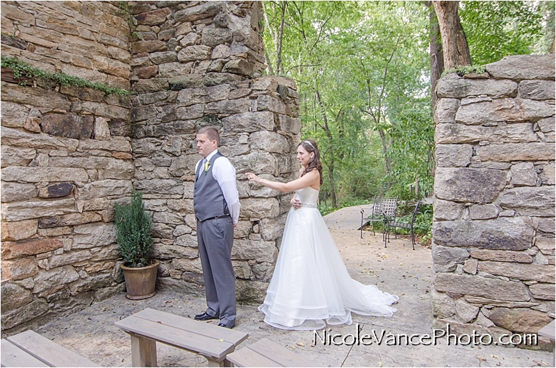 Nicole Vance Photography, Richmond Wedding Photographer, The Mill at Fine Creek Wedding, first look