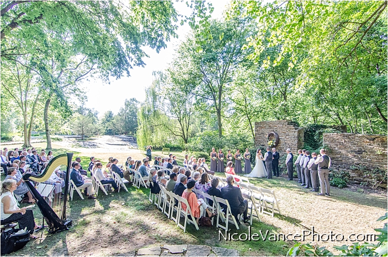 Nicole Vance Photography, Richmond Wedding Photographer, The Mill at Fine Creek Wedding, ceremony