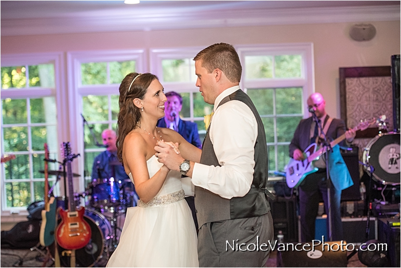 Nicole Vance Photography, Richmond Wedding Photographer, The Mill at Fine Creek Wedding, first dance