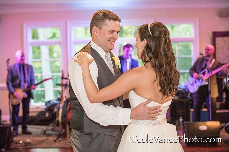 Nicole Vance Photography, Richmond Wedding Photographer, The Mill at Fine Creek Wedding, first dance