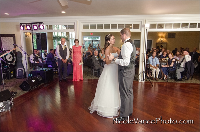 Nicole Vance Photography, Richmond Wedding Photographer, The Mill at Fine Creek Wedding, first dance
