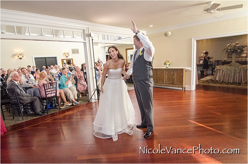 Nicole Vance Photography, Richmond Wedding Photographer, The Mill at Fine Creek Wedding, first dance