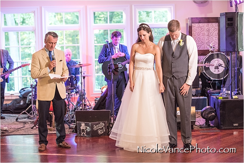 Nicole Vance Photography, Richmond Wedding Photographer, The Mill at Fine Creek Wedding, prayer