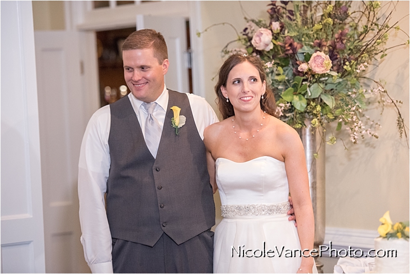 Nicole Vance Photography, Richmond Wedding Photographer, The Mill at Fine Creek Wedding, toast