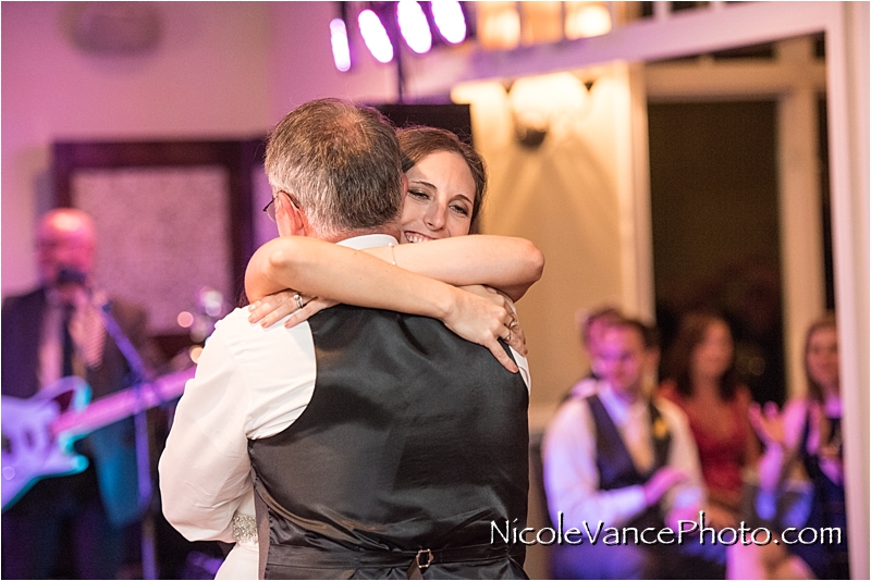 Nicole Vance Photography, Richmond Wedding Photographer, The Mill at Fine Creek Wedding, father daughter dance