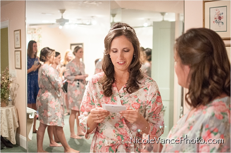 Nicole Vance Photography, Richmond Wedding Photographer, The Mill at Fine Creek Wedding, getting ready