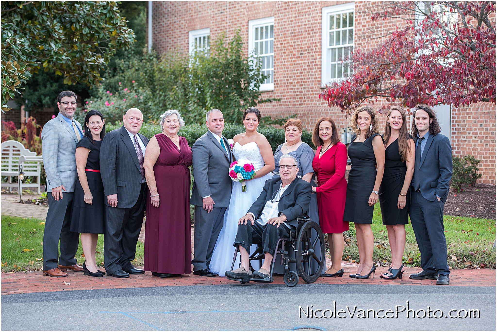 Family portraits at Virginia Crossings.