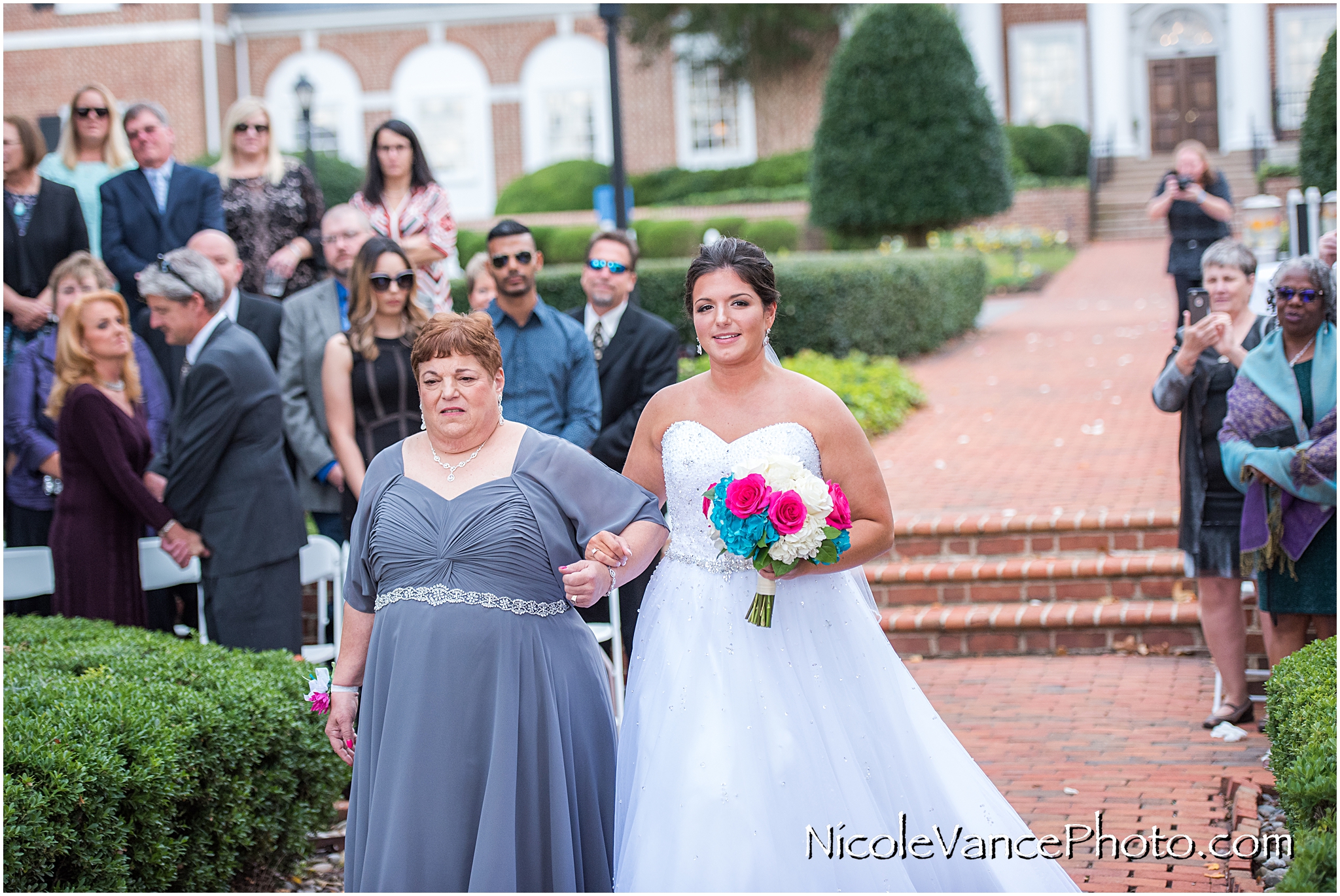 The bridal entrance at Virginia Crossings.