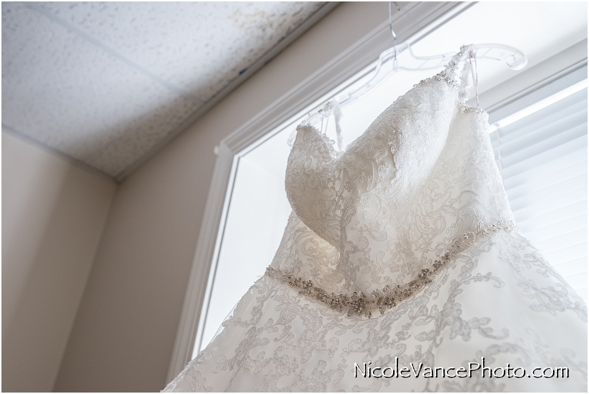 Wedding dress by Tiffany's Bridal in Richmond, VA.