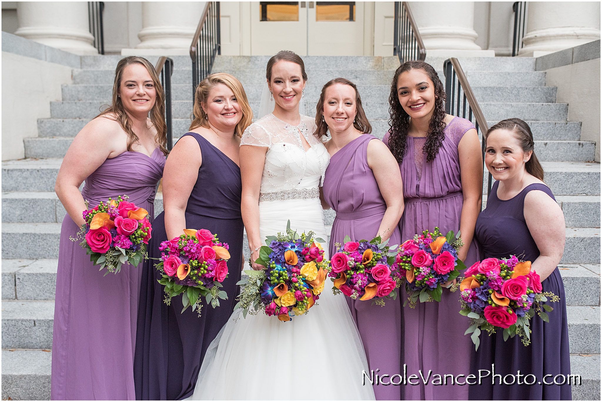 Portraits in from of St. Peter's Church in Richmond Virginia.