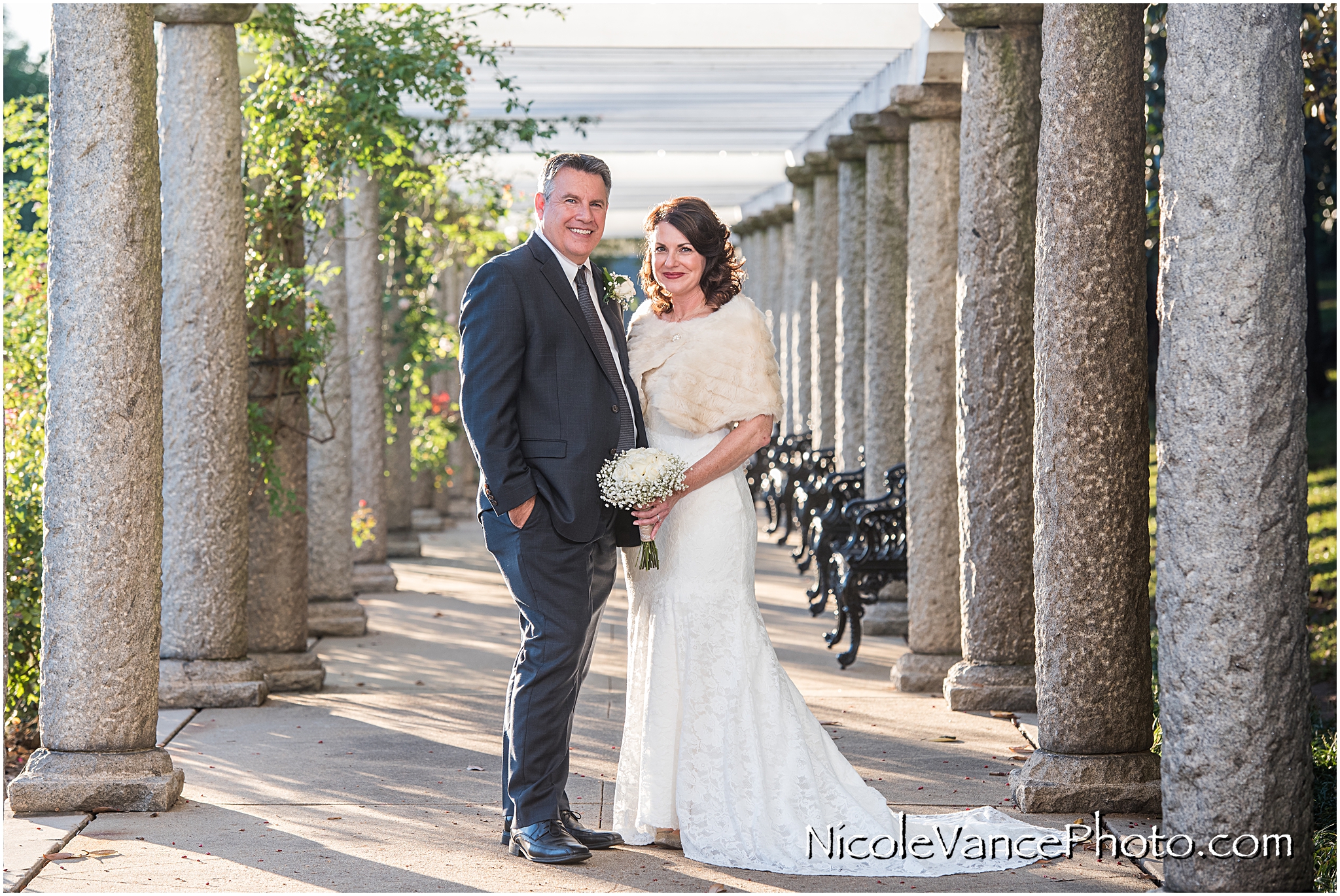 Married at Maymont Park in Richmond, Virginia.