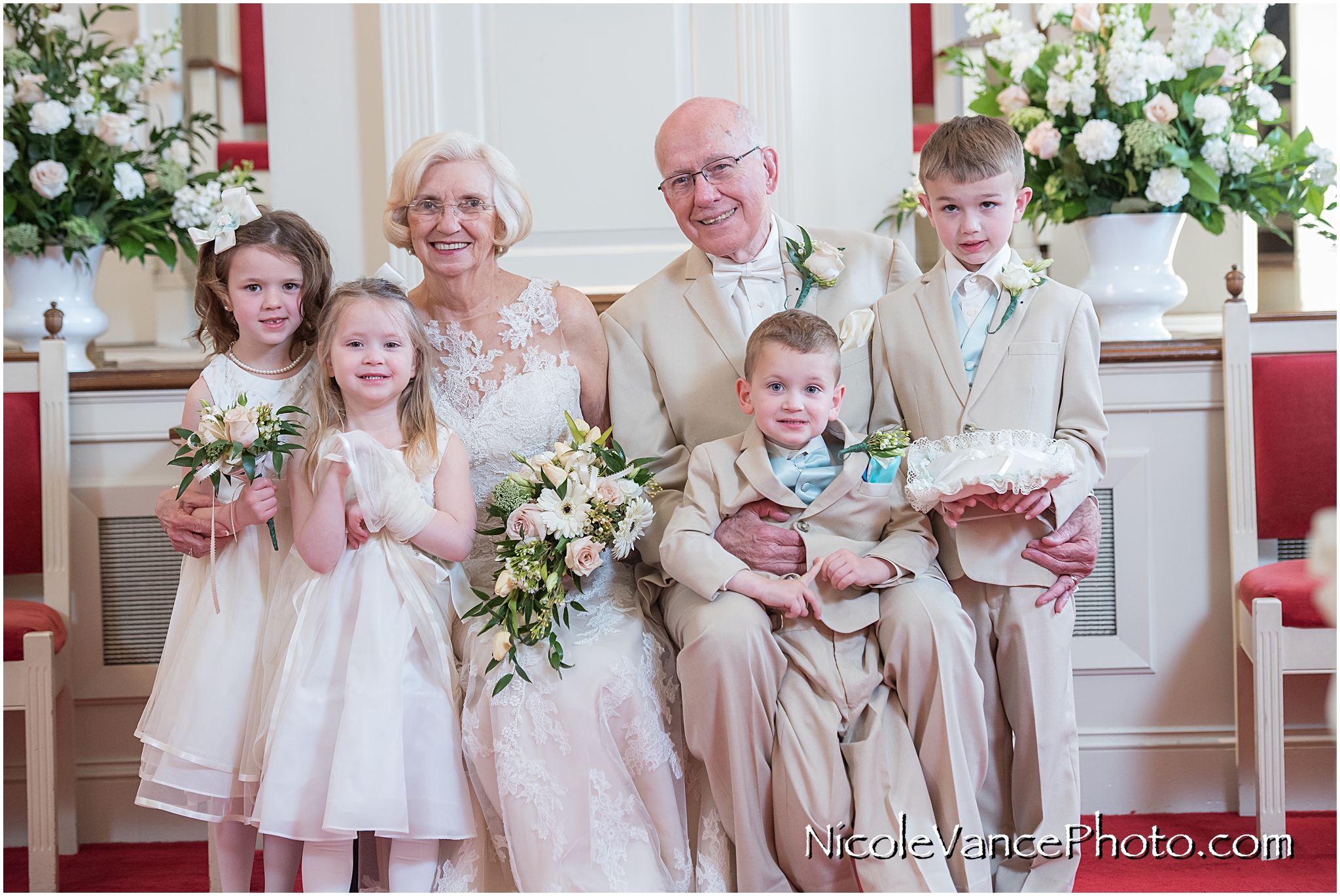 Group photos at Crestwood Presbyterian Church in Richmond VA